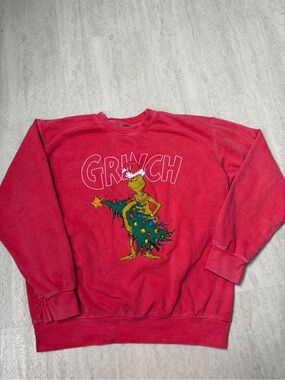 The Grinch Graphic Crewneck Sweatshirt XL